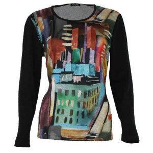 Fardo de poleras con diseño de mujer italianas primera