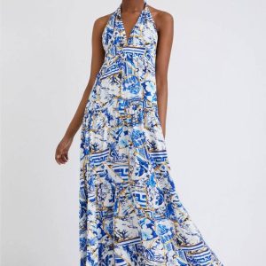 Fardo americano de vestidos de mujer de verano calidad primera