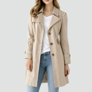 Fardo de abrigo Trench americano premium primera