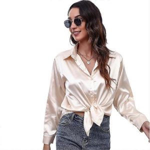 Fardo de blusas de mujer de seda calidad primera