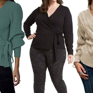 Fardo de sueter jersey sweater de mujer de primera