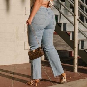 Pantalón jeans de mujer talla grande italiano