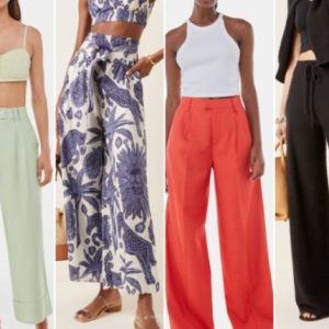 Fardo de pantalón mixto de mujer de verano barato