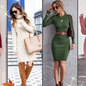 Fardo americano de vestidos de mujer de invierno primera calidad